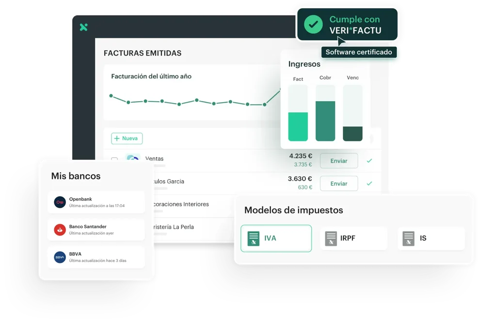 interfaz de Anfix en español